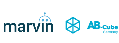 Marvin-AB-Cube-logos